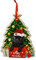 Mops Ornament Weihnachtsbaum