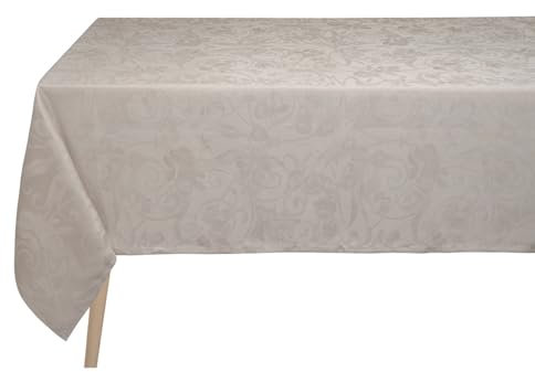 Le Jacquard Français 28103 Tischdecke Tivoli Sabbia 175x250 cm Leinen