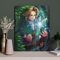 HAIDU DIY Diamond Painting By Numbers Kits Cartoon The Legend Of Zelda Breath Of The Wild Wandkunst Bild Kunstdruck Landschap Home Wall Decor（Round Diamond） 40x40cm-87
