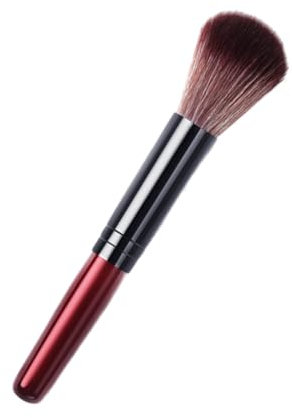 POPETPOP Ergonomic Nail Duster Brush for Detail Makeup Nail Art Dust Remover Skin-friendly Wool for Home Use