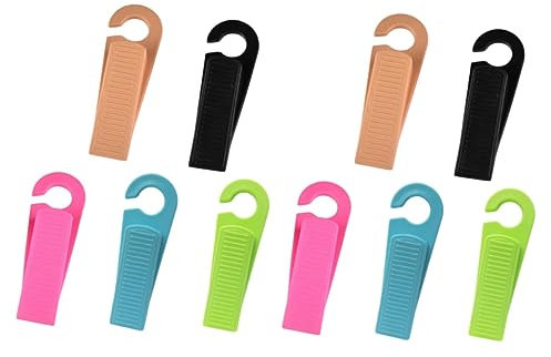 COHEALI 10 Stk Wandschutz Aus Gummi Zugluftstopper Aus Gummi Pvc-türstopper Tragbares Türschloss Bodentürstopper Türstopper Wandschutz Türstopper Tür Stoppt Antikollisions Kind