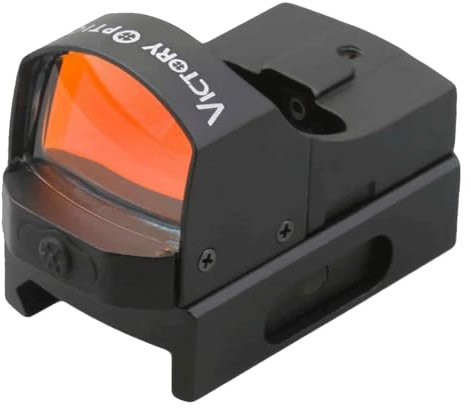 Victoptics RDSL01 V2 1x18 Rotpunkt Visier für Sport, Airsoft, Jagd und Luftgewehr - Red-Dot zum Zielen