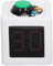 Hyuduo Poker Shot Clock GP88(W) mit 4-seitigem LED-Display, Tragbarer Cube-Timer, Editierbare Voreingestellte Zeiten für Pokerspiele (EU-Stecker)