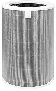 HEPA Filter for Xiaomi Mi Air Purifier 4 Lite Air Purifier Replacement Filter - with RFID Chip - Triple Filter System - Integrated Three-Layer HEPA 13 Filter for Xiaomi Air Purifier