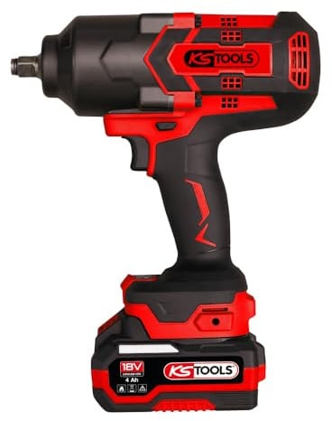 KS TOOLS - 515.4716F – Schlagschrauber 1/2 Zoll auf Akku 18 V, 1600 Nm – nur Maschine