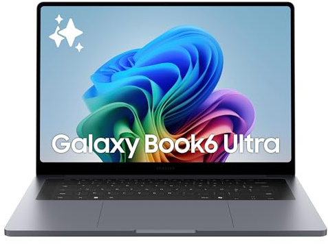 Samsung Galaxy Book6 Ultra 16, PC Portable IA, Processeur Intel Core X7, Mémoire 32 Go RAM, 1 To SSD, Intel Arc Graphics, Écran Tactile Dynamic AMOLED 2X, Autonomie Très Élevée, Anthracite