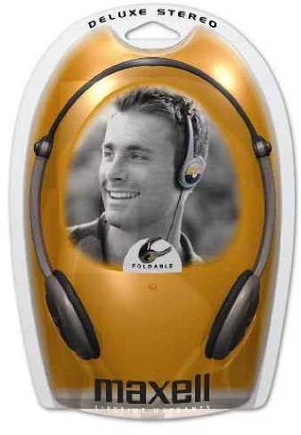 Maxell HP 300F Casque Audio Léger Deluxe