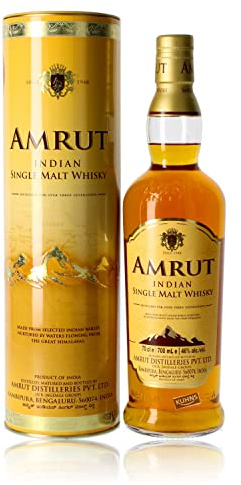 Amrut Indian Single Malt Whisky Aged in Oak Barrels 0,70l