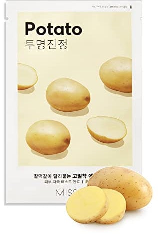 MISSHA Airy Fit Sheet Mask (Potato), 19 ml