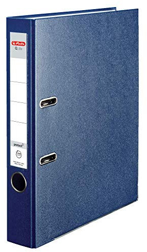 Herlitz Ordner A4, 5Cm, Blau