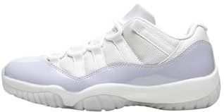 Jordan 11 Low Retro Women, White/Pure Violet-white, 6 UK