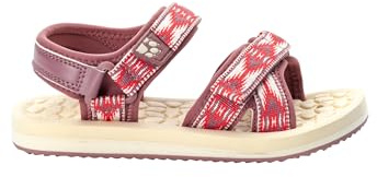 Jack Wolfskin Unisex Kinder Zulu Vc K Sandale, Ash Mauve, 33 EU