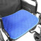 KMINA - Inkontinenzunterlage Waschbar Rollstuhl 5 Lagen, 40x50 cm, Wiederverwendbare Stuhlauflage, Rollstuhlauflage, Blau - Made in Europe