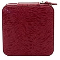 FRIEDRICH 23 Milano Lizard Schmuckkasten rot
