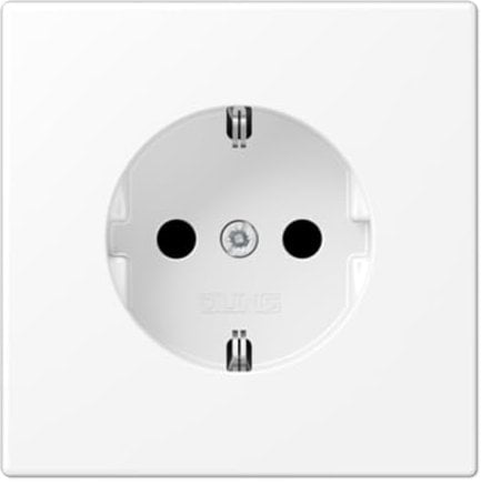 Jung LS1520WWM Schuko Steckdose Schneeweiß Matt Serie LS