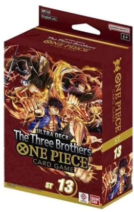 BANDAI ONE PIECE TCG: THE THREE BROTHERS STARTER DECK (ST-13)