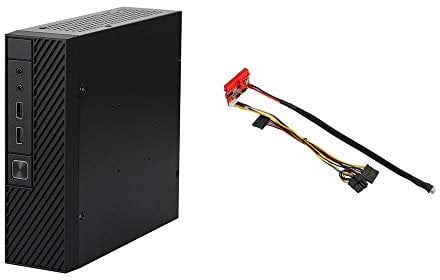 Oladfiop 1 Set ITX Computer Case M06 Mini Desktop Case & 1 Pcs DC ATX PSU -BOX 12V 160W ATX Switch PSU 24Pin