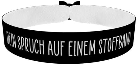 Dein eigener Spruch Stoffarmband - Anpassbare Stoffarmbänder - personalisierte Armbänder - langlebige Armbänder - modische Accessoires - Geschenkarmbänder für Freunde und Paare