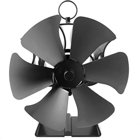 Mllepjdh - Ventilateur de poêle à bois avec 6 ventilateurs de poêle à chaleur sans électricité efficace