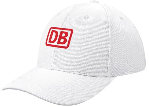 Basecap Deutsche Bahn Logo (1994) Klassische T-Shirt Baseball Kappe Neue Hut Luxus Kappe Junge Frauen