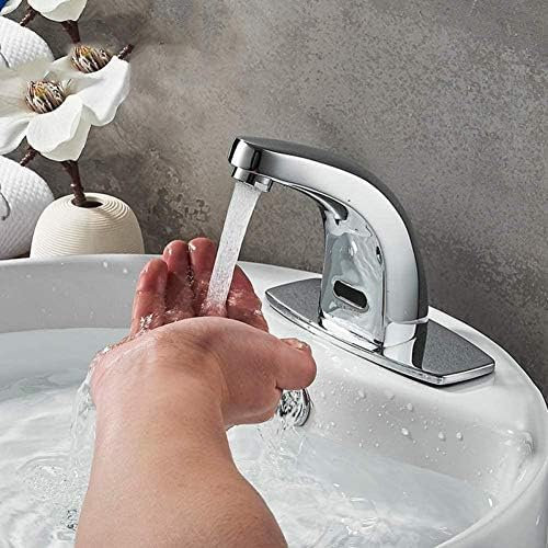 Robinets De Cuisine Robinet De Lavabo De Salle De Bain Mitigeur De Lavabo Robinets À Capteur Automatique Robinet À Capteur Infrarouge Mitigeur De Lavabo Sans Contact L1055-13