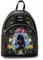 Loungefly Disney Alice im Wunderland Cameo Mini-Rucksack, Schwarz, Schwarz, Einheitsgröße