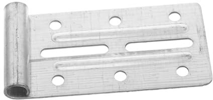 jojofuny Staffa Per Cerniera Laterale Per Porta Da Garage Supporto Per Rotella Piastra Di Fissaggio Superiore Per Impieghi Gravosi Staffa Per Cerniera Terminale Per Porta Sezionale Parti Di