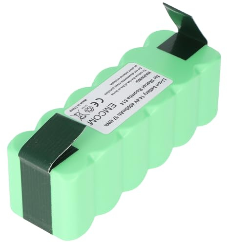 Haushaltsroboter-Akku als Ersatz für iRobot 4374392, 4376392, 4462425, 4502233, 2130LI - 4000mAh 14,4V Li-Ion