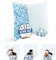 Seitenschläferkissen 80x80 - Memory Foam Kissen mit Bezug, Ergonomisches Schlafkissen für Erwachsene, Nackenkissen Bett, Kuschelkissen Weich, Komfort Kopfkissen