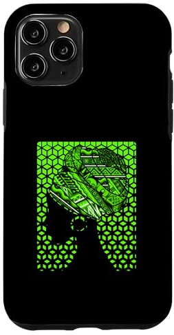 Gráfico verde envolvente verde Carcasa para iPhone 11 Pro