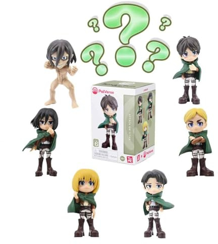 YuMe Attack On Titan Anime Blind Box Actionfigur (1 Stück)