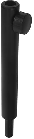 Mikrofonverlängerungsrohr Schwarz 19,7x2x2cm, für Mikrofonständer | Aluminiumlegierung, Passend für Shock Mount und Popfilter, für Live Streaming und Heimstudio