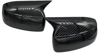 Zierkappe Spiegelabdeckung/Flügelkappe/Rückspiegelgehäuse Für Mitsubishi Für Space Für Star (2018–2024) spiegel Cap(A Carbon Look)