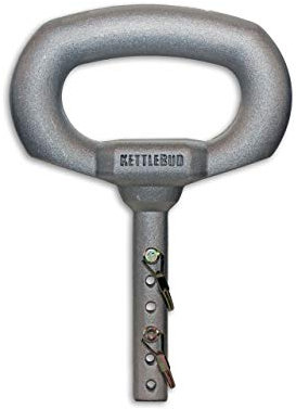 Kettlebud Verstellbare Kugelhantel – verwendet Standardplatten (5–100+ Pfund)
