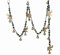 India Arts Windspiel für den Außenbereich, mit Klang, mit Messingglocken, Elefanten-Glocken, mit bunten Perlen, Musik für Ihre Ohren 56-inches Long Polished Brass with Elephants