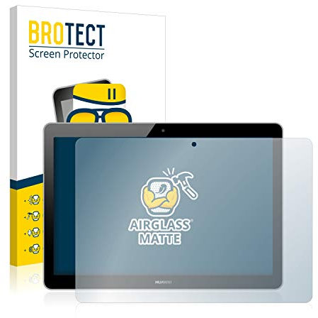 BROTECT Protector Pantalla Mate Cristal para Huawei MediaPad T3 10 Protección Anti-Reflejos