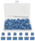 YIXISI 100 Pezzi 5mm 2 Pin / 3 Pin PCB Morsettiera a Vite, per Prototipo PCB Scheda Circuito Stampato per Arduino (Blu, 80pz 2 Pin, 20pz 3 Pin)