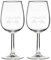 Copa de vino, personalizada, grabada - clásico - 2 vasos (2)