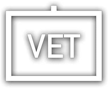 Veterinär Taktische Zeichen Bundeswehr Tierarzt Vet Aufkleber 18x14cm#A5570