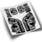 Stickers Fourche Fox 38 Factory 2021 Bicolor WP432 Argent