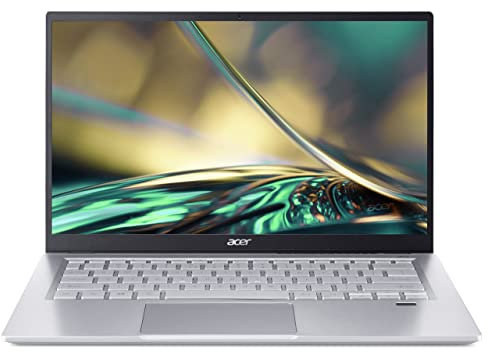 Acer Swift 3 (SF314-43-R65T) Ultrathin / Laptop | 14 FHD Display | AMD Ryzen 5 5500U | 16 GB DDR4 RAM | 1 TB SSD | AMD Radeon Graphics | Windows 11 | Tastiera QWERTZ | Argento