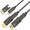 BIFALE 8K Fiber Optic HDMI 2.1 Cable 150ft, Detachable, Supports 8K@60Hz, 4K@120Hz, Compatible with RTX 3080/3090, Xbox Series X, PS5, Denon AV Receiver