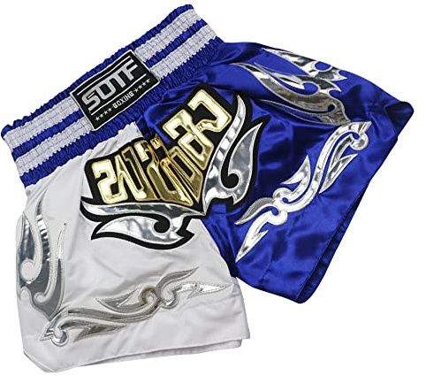 Boxing Shorts for Women Training MMA Shorts for Men BJJ Muay Thai Shorts Men Fight (TQ6, S Waist 22.8)