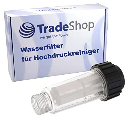 Trade-Shop - Filtro dell'acqua compatibile con Einhell, Black & Decker, Bosch, Stihl, Nilfisk, Parkside idropulitrice