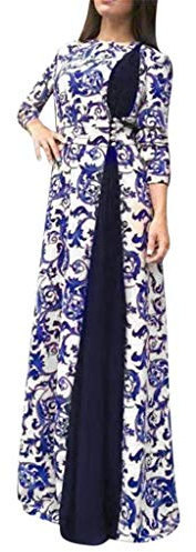 Muslimisches Einteiliges Gebetskleid Muslimisches Kleider Damen Lang Langes Gebetskleid Abaya Muslim Ramadan Drucken Einfarbig Strickjacke Kleid In Voller Länge mit Hijab