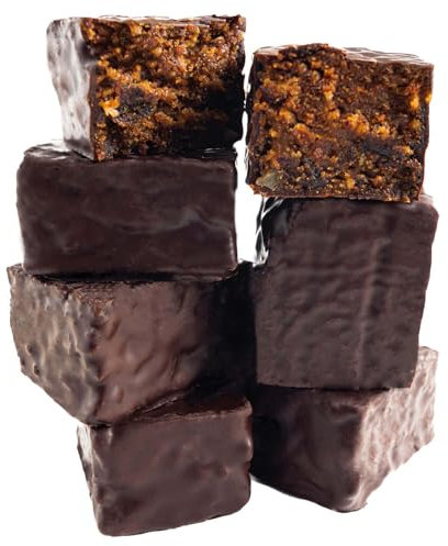 Hallingers Lebkuchenrausch Whisky-Kirsch - 6 saftige Lebkuchen-Würfel handgemacht (Bag) - Geschenk im Sommer & als perfektes Grillgeschenk | Danke Silvester Neues Zuhause Genesung