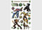 Transformers Kinderzimmer Wandstickers, Wandtattoo junge deko von AG Design | 42,5 x 65 cm | ADK 1672