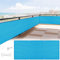 Balkonverkleidung Sichtschutz 80 x 150 cm Blickdichte Windschutz Privatsphäre Sichtschutz Zaunblende Sichtschutz Zaun mit Kabelbinder Ohne Bohren Sichtschutz für Balkon, Blau