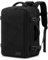 LOVEVOOK Mochila De Viaje Cabina Avion 40x20x25 Ryanair, Mochila Mujer Hombre Mochila Equipaje De Mano, Maleta De Mano Avion Mochila Para Portátil 14 Pulgadas para Viagem Trabajo Escuela, Negro