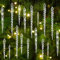 Weihnachtsdekoration Acryl Christbaumschmuck, Weihnachtsbaum Anhänger, Anhänger Eiszapfen Weihnachten Deko, Weihnachtsanhänger Für Weihnachten Party Dekoration (Anhänger Eiszapfen 12pcs)